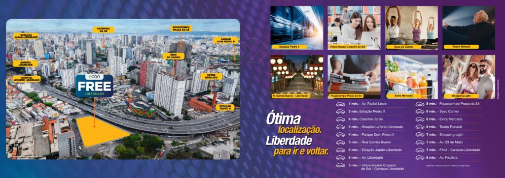 Condominio Free Liberdade 2 dorms.