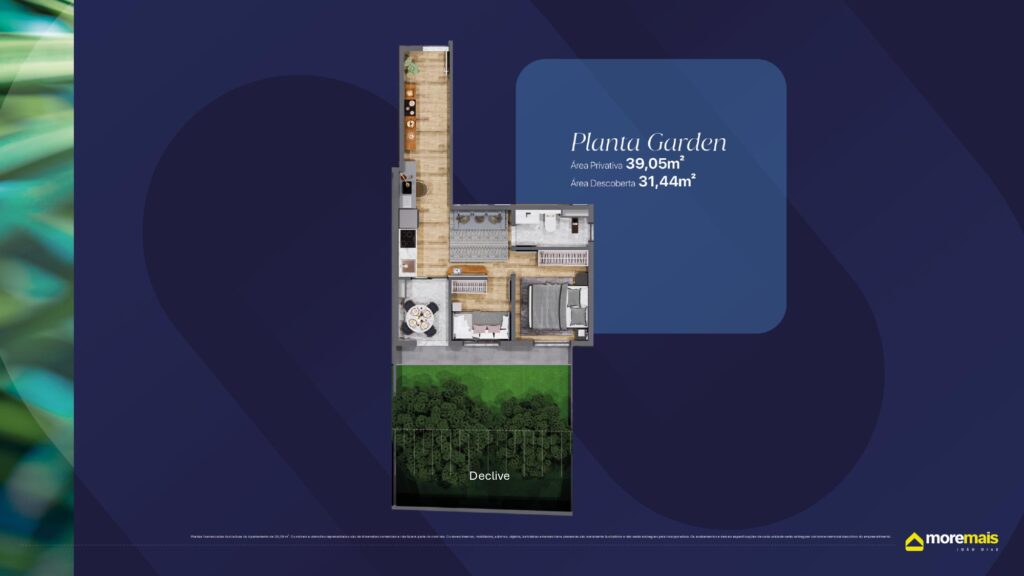 Apartamentos de 1 e 2 dorms com varanda 